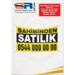 Satılık-Afiş Pankart - 300x100
