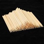 SATINIOR Ağır İş Ahşap Stylus Araçları Kazıma Sanatı Ahşap Stylus Çubuk Sanat Çubukları (100'lü Paket)