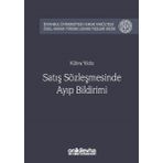 Satış Sözleşmesinde Ayıp Bildirimi - Kübra Yıldız