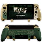 Satisfye - ZenGrip Pro Gen 3 OLED, Nintendo Switch ile Uyumlu Anahtar Kavrama - Rahat ve Ergonomik Kavrama, Joy Con ve Anahtar Kontrolü. #1 Oyuncular için Tasarlanmış Anahtar Aksesuarları (Altın)