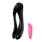 Satisfyer Candy Cane 12 Modlu Titreşimli Şeker Kamışı Parmak Vibratörü+mini Vibratör