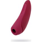 Satisfyer Curvy 1 Connect App Vakum Dalgası Klitoris Vibratörü, silikon, kırmızı, 14,3 cm