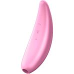 Satisfyer Curvy 3+ Pink Klitoris Stimülatörü ve App Kontrol Titreşimli Vibratör