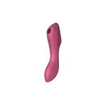 Satisfyer Curvy Trinity 3 Red Güçlü Titreşimli Klitoris Uyarıcı Air Pulse Vibratör