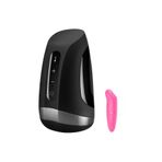 Satisfyer Dokunması Pürüzsüz Ve Son Derece Hijyenik Titreşimli Mastürbatör+Mini Vibratör