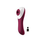 Satisfyer Dual Crush Güçlü Titreşimli 2 Motorlu Klitoris Uyarıcı ve Emişli Vibratör+Jel