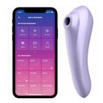 Satisfyer Dual Pleasure 11 Modlu Titreşim & 11 Emiş Modlu Telefon Uyumlu Vibratör