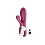 Satisfyer Güçlü Titreşimli Telefon Kontrollü Üst Düzey Malzemeden Üretilmiş Rabbit Vibratör+Jel