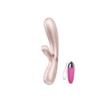 Satisfyer Hot Lover G-Bölgesi Ve Klitoris Uyarıcı Telefon Kontrollü Isıtmalı Vibratör+ Mini Vibratör