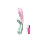 Satisfyer Hot Pink G-Bölgesi Ve Klitoris Uyarıcı Telefon Kontrollü Isıtmalı Vibratör+Mini Vibratör