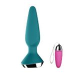 Satisfyer Plug İlicious 1 - Telefon Uyumlu Şarjlı Anal Vibratör Plug+mini Vibratör