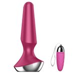 Satisfyer Plug İlicious 2 - Telefon Uyumlu Şarjlı Anal Vibratör Plug+mini Vibratör