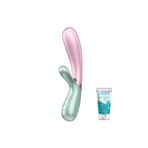 Satisfyer Satifyer Hot Pink G-Bölgesi Ve Klitoris Uyarıcı Telefon Kontrollü Isıtmalı Vibratör+Jel