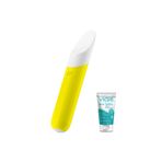 Satisfyer Ultra Power Bullet 7-12 Modlu Titreşimli Şarjlı Mini Vibratör+Jel