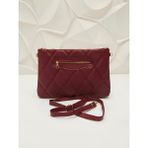 Satuna Kadın Kapitone Astarlı Omuz Çantası ve Portföy Çanta - 25X33 cm - 25 x 33 cm - Bordo