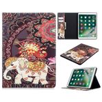 SATURCASE Apple iPad 10.2 2019/2020 (BFP-19) için Güzel Desenli PU Deri Kapaklı Cüzdan Standı Kart Yuvaları Koruyucu Kılıf Kapak