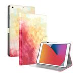 SATURCASE Apple iPad Air 3 10.5 2019 için Kılıf, Suluboya Tarzı PU Deri Kapaklı Mıknatıslı Cüzdan Stand Kart Yuvaları Apple iPad Air 3 10.5 2019 (TR-4) için Koruyucu Kılıf
