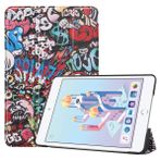 SATURCASE Apple iPad Mini 5 (2019) için Kılıf, Güzel PU Deri Katlanır Katlanabilir Folyo Stand Koruyucu Tablet Kılıfı Otomatik Uyku/Uyanma Fonksiyonlu (KN-8)