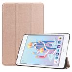 SATURCASE Apple iPad Mini 5 (2019) için Kılıf, PU Deri Katlanır Katlanabilir Folyo Stant Koruyucu Tablet Kılıfı Otomatik Uyku/Uyanma Fonksiyonlu (Gül Altın)