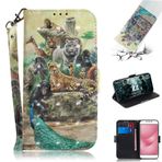SATURCASE Asus Zenfone 4 Max ZC554KL 5.5 inç için kılıf, Güzel 3D Desenli PU Deri Kapaklı Mıknatıs Cüzdan Standı Kart Yuvaları Asus Zenfone 4 Max ZC554KL 5,5 inç (TD-12) için El Kayışı ile Koruyucu