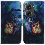 SATURCASE Asus Zenfone 9 için Kılıf, Güzel Desenli PU Deri Kapaklı Mıknatıs Cüzdan Standı Kart Yuvaları Asus Zenfone 9 (TX-6) için Koruyucu Kılıf
