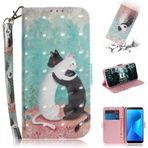 SATURCASE ASUS Zenfone Max Plus (M1) Kılıf, Güzel 3D PU Deri, Manyetik Cüzdan Yuvaları [El Kayışı] Destek Kılıfı Kılıf ASUS Zenfone Max Plus (M1) ZB570TL (TD-5) için