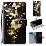 SATURCASE Huawei P10 Lite için kılıf, Huawei P10 Lite (DK-4) için Güzel PU Deri Kapaklı Mıknatıs Cüzdan Stand Kart Yuvaları El Kayışı Koruyucu Kılıf