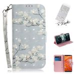 SATURCASE Nokia 3.1 Plus için Kılıf, Güzel 3D Desenli PU Deri Kapaklı Mıknatıs Cüzdan Standı Kart Yuvaları Nokia 3.1 Plus 2018 (TD-11) için El Kayışı ile Koruyucu Kılıf