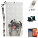 SATURCASE Nokia 3.1 Plus için Kılıf, Güzel 3D Desenli PU Deri Kapaklı Mıknatıs Cüzdan Standı Kart Yuvaları Nokia 3.1 Plus 2018 (TD-15) için El Kayışı ile Koruyucu Kılıf