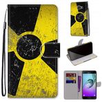 SATURCASE Samsung Galaxy A5 2016 için Kılıf, Güzel PU Deri Kapaklı Mıknatıslı Cüzdan Stant Kart Yuvaları El Kayışı Koruyucu Kılıf Samsung Galaxy A5 2016 (DH-6) için