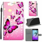 SATURCASE Samsung Galaxy A5 2016 için Kılıf, Güzel PU Deri Kapaklı Mıknatıslı Cüzdan Stant Kart Yuvaları El Kayışı Koruyucu Kılıf Samsung Galaxy A5 2016 (DY-6) için