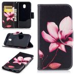 SATURCASE Samsung Galaxy J3 (2017) için Kılıf, Samsung Galaxy J3 (2017) SM-J330F (Tasarım-10) için Güzel Desenli PU Deri Kapaklı Mıknatıslı Cüzdan Standı Kart Yuvaları Koruyucu Kılıf