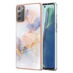SATURCASE Samsung Galaxy Note 20 için Kılıf, Samsung Galaxy Note 20 (YL-3) için Güzel Ultra İnce Yumuşak TPU Silikon Kenar PC Panel Koruyucu Arka Kapak