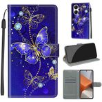 SATURCASE Xiaomi Redmi Note 13 Pro Plus 5G için Kılıf, Güzel PU Deri Kapaklı Mıknatıs Cüzdan Stant Kart Yuvaları El Kayışı Koruyucu Kılıf Xiaomi Redmi Note 13 Pro Plus 5G (DY-3) için