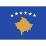 Satürn Design Masaüstü Kosova Bayrağı 15 x 23 cm Masa Bayrağı