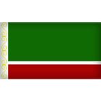 Satürn Masaüstü Çeçenistan Bayrağı Masa Bayrağı 15 x 23 cm