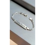 Satürn Silver Kuyumculuk 925 Ayar Gümüş İsimli Bebek Çocuk Bileklik Künye
