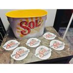 Saturno78 Sol Cerveza Metal Buz Servis Kovası