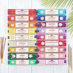 Satya Nag Champa ve JRose Collections Combo Set Tütsü Çubukları ve JR Tütsü Tutucu 12 Paket 15 g, Çeşitli Çok Koku Seti-MULT1