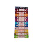 Satya tütsü seti 12 x 15 gram içerir: nag, süper hit, oodh, pozitif vibes, namaste, şampa, afyon, reiki, manevi şifa, karma, geleneksel Ayurveda ve meditasyon, ahşap, çoklu paketler