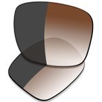 Saucer Ray-Ban New Wayfarer RB2132 58mm Güneş Gözlükleri ile Uyumlu Premium Yedek Lensler, Kahverengi Gradyan Gri Fotokromik Polarize Olmayan, One Size