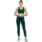 Saucha Yeşil Tayt Spor Sütyen Takım