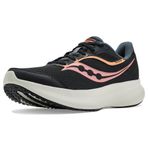 Saucony Cohesion 18 Kadın Patika Koşu Ayakkabısı-S1103404B 104/BLACK/SALMON