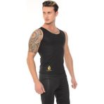 Sauna Suit Erkek Termal Takım Atletli Model Termal Içlik - 2XL - Siyah
