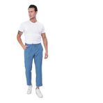 SAUNA SUIT ince Yazlik Yüksek Bel Rahat Pamuklu Slouchy Pantolon (ERKEK İNDİHO, L/XL)