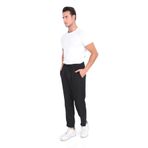 SAUNA SUIT ince Yazlik Yüksek Bel Rahat Pamuklu Slouchy Pantolon (ERKEK SİYAH, L/XL)