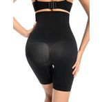 SAUNA SUIT Toparlayıcı Sıkılaştırıcı Göbek, Bel, Kalça Şekillendirici Korse Şort, 2 Beden inceltme (SIYAH, M)