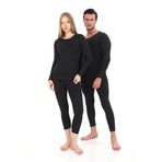 SAUNA SUIT Unisex Kışlık Termal Içlik, Sıcak Tutan Pamuklu Yakmayan, Termal Takım, Termal Fanila Iclik (ANTRASİT UNİSEX, 4XL/5XL)
