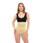 SAUNA SUIT Yüksek Bel Göbek Ve Bel Inceltici Şekillendirici Külot Korse Kadın String Korse (TEN, S)