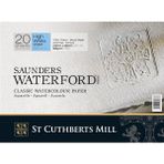 Saunders Waterford Cold Pressed 20 Yaprak 300 gr 23x31 cm High White Blok